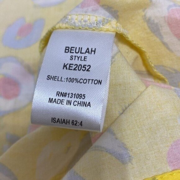 NWOT BEULAH YELLOW TOP - Picture 6 of 7